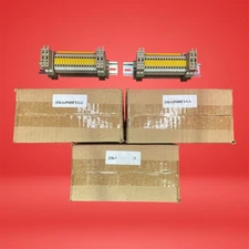 Lot of 5 Comprehensive 336A4940FYG1 DIN Rail Terminal Block Kit Set with Rail