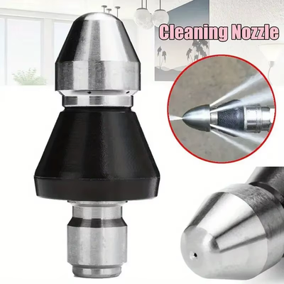 #ad Metal 1 4quot;Quick High Pressure Washer 6 Jet Nozzle Universal Washing Machine Drai $12.39
