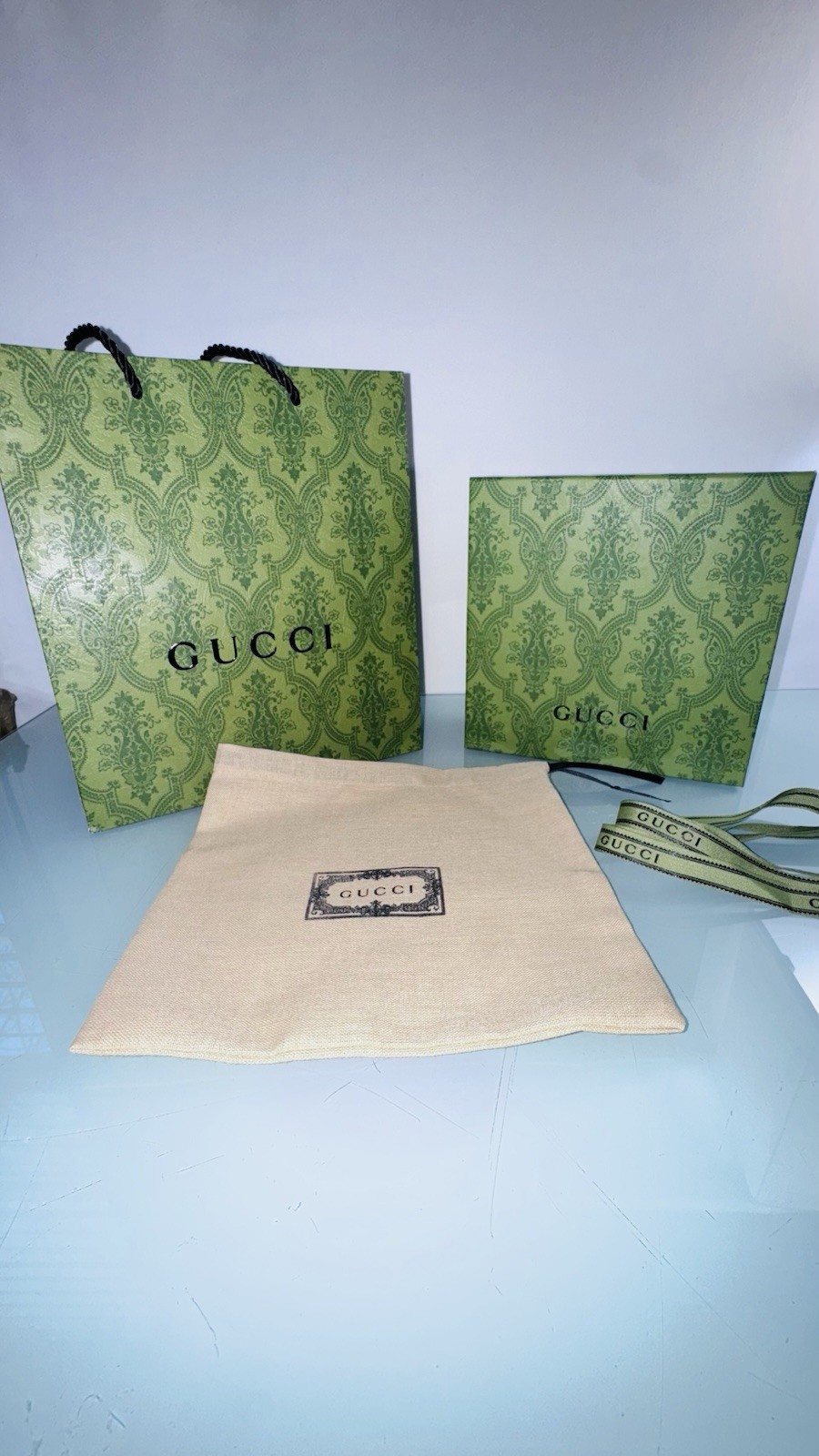 AUTHENTIC GG Supreme Black Interlocking GUCCI BEL… - image 7