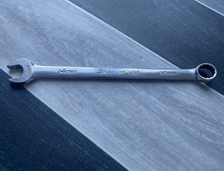 Snap on SOEXM14 14mm Metric Combination Wrench Non Ratcheting flank drive