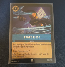 Disney Lorcana First Chapter Power Surge Action Cold Foil 166/207 EN