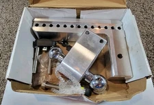 WEIGH SAFE LTB10-2.5 ADJUSTABLE 180° STEEL 10" DROP HITCH 2.5" RECEIVER 18.5K