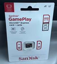 SanDisk GamePlay MicroSD Express 512 GB Memory Card BRAND NEW