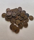 1930s Lincoln Wheat Cents Lot (41 coins) G–VF Condition, Bulk Lot