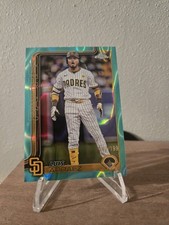 2025 Topps Chrome - Luis Arraez #216 Aqua Lava Refractorvl 137 /199