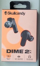 Skullcandy Dime XT 2 In Ear Earbuds Wireless Bluetooth Headphones - Black IPX4