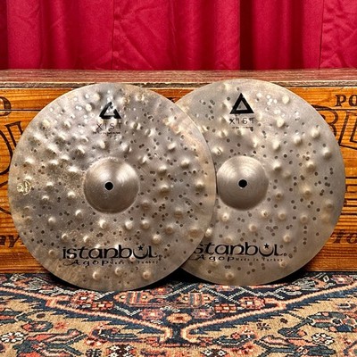 13'' Istanbul Agop Xist Dry Dark Hi-Hat Cymbal Pair 506g/898g *Video Demo*