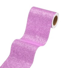 4"x118" Light Purple Glitter Wallpaper Border, Peel and Stick Sparkle Paper