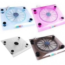 Quiet Fans Notebook Cooler Ergonomic Ventilated Support 15Inch Laptops