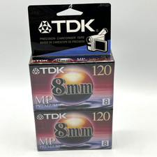 TDK Camcorder Tapes 4 Pack MP Premium 8 mm Sealed