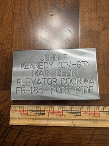 USS John F Kennedy CV-67 Main Deck Piece