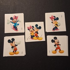 Disney Mickey Minnie Mouse Lot Of 25 Temporary Tattoos