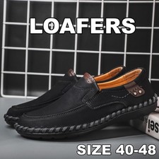 Men's Slip on Walking Driving Loafers Casual Moccasins Shoes Flats Dress Shoes
