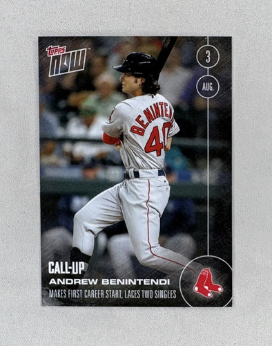 2016 Topps Now 312 Andrew Benintendi
