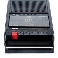Portable Shoebox Cassette Tape Player Recorder, RETRO-39BT