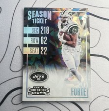 2016 Panini Contenders - Season Ticket Matt Forte #62 Cracked Ice Ticket /24
