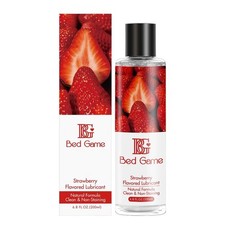 Water-Based Strawberry Flavored Lube Personal Lubricant for Couples, PH Balan...