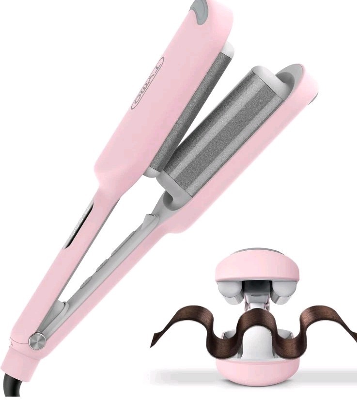 TYMO ROVY Ionic Beach Waves Curling Wand for Wavy Crimped Hair  -image