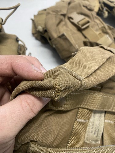 USMC Molle 2 1 Quart Canteen General Purpose Pouch Coyote Brown Salty Dirty - 第 17/17 張圖片