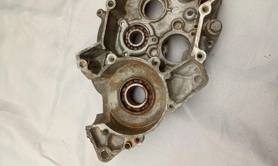 1979 Kawasaki kx80 OEM Direita e Esquerda MOTOR CÁRTER Estojo - Imagem 4 de 4