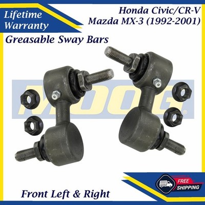 MOOG OEM Front Sway Bar Links For 1992-2001 Honda CR-V/Civic, Mazda MX-3