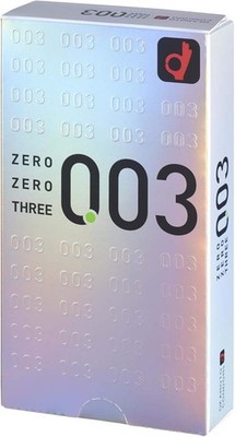 Okamoto 003 Ultra Thin Condoms 12pcs Natural Latex   Ship from US