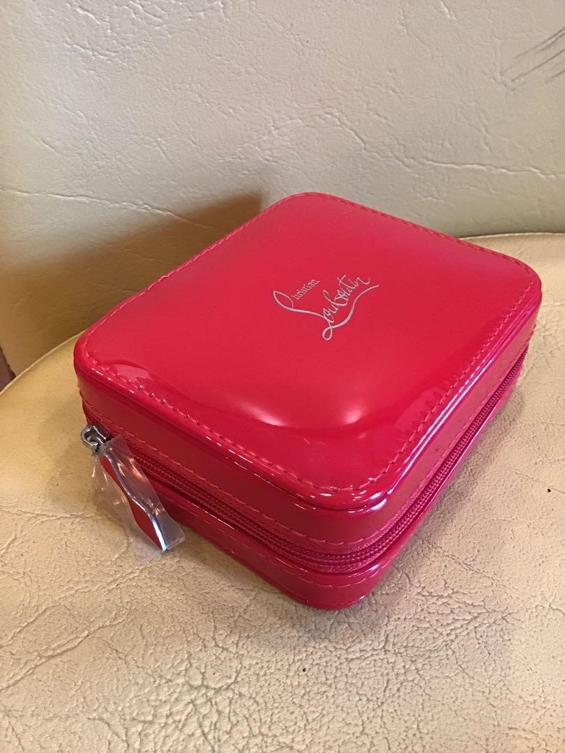 Christian Louboutin Red Pouch Eyeshadow Palette Case 23014 | eBay