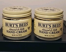 Burt's Bees Almond  Milk Hand Cream - 2 oz jar - 2 Bottles Per Order