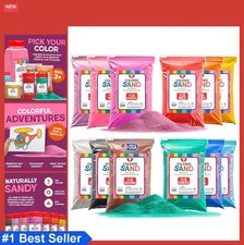 Colored Sand Craft Kit 12 Assorted Colors 1 lb Each Sensory Play Fine Sand Art