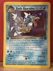 Pokémon TCG 1st Edition Dark Gyarados Holo Card Team Rocket 8/82
