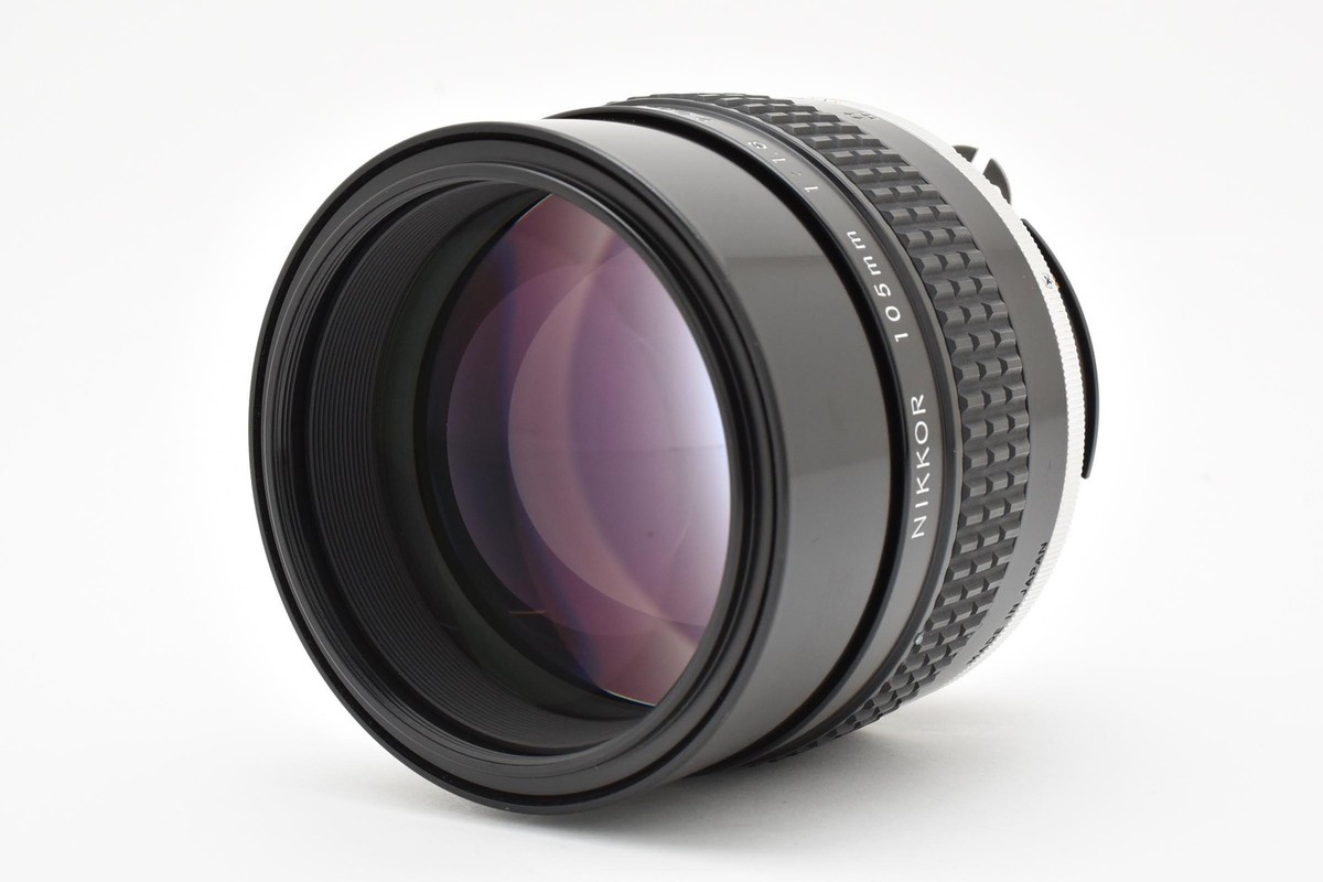 Mint] Nikon Ai-s Ais Nikkor 105mm F1.8 Portrait MF Lens From