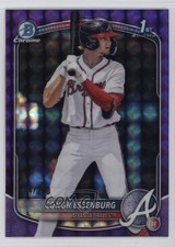 2025 Bowman Draft Chrome Purple Geometric Refractor 234/250 Conor Essenburg 09br