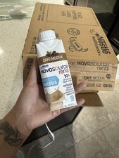 1 Box With 24 Pack Of Novasource Renal Nutritionally Complete Dialysis Mocha