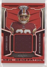 2018 Certified New Generation Jerseys Mirror Red /299 Derrius Guice #7 7zf