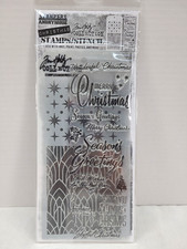 Stampers Anonymous Christmas Tim Holtz Stamps Stencil