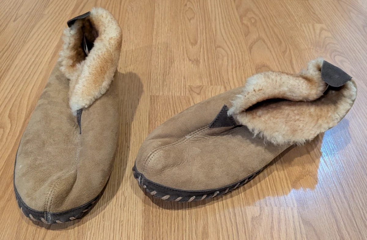 Cabelas Men\'s Size 10.5 Brown Suede Casual Comfort Slip On Outdoor Shoes Cabela main image 3