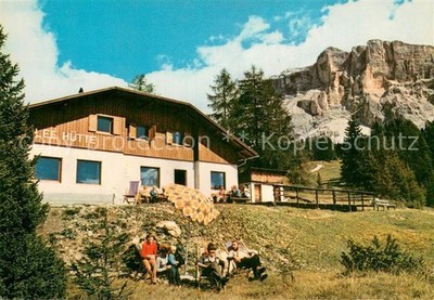 Alta Badia Rifugio Lee Monte Croce Huette Kreuzkofel Dolomiten