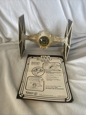 Star Wars Tie Fighter 1978 Vintage Kenner Space Ship. Lights Up No Sound