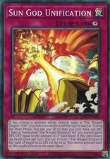 Yu-Gi-Oh TCG LED7-DE007 SR Sonnengott Vereinigung Legendäre Duellanten: Rage of Ra