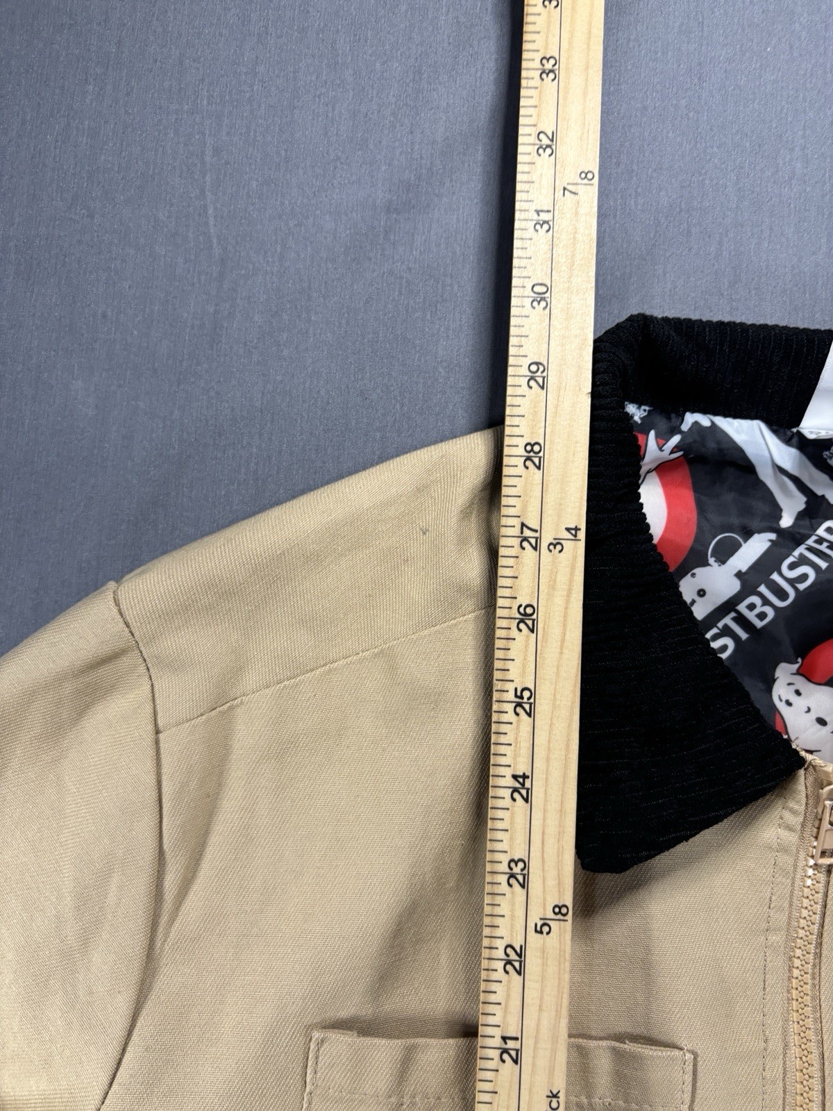 Ghostbusters Barn Coat Jacket Zeddermore Men’s Me… - image 7