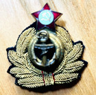 Russian USSR NAVY  Hat Badge Vintage 1950-1960 enamel — photo 1