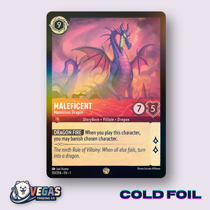 Maleficent Monstrous Dragon Foil | eBay