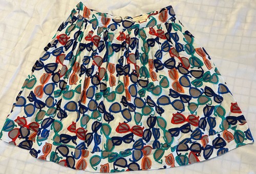 Kate Spade Girls Coreen Sunglasses Novelty Crepe Circle Skirt Sz 14 Multicolor - Picture 9 of 9