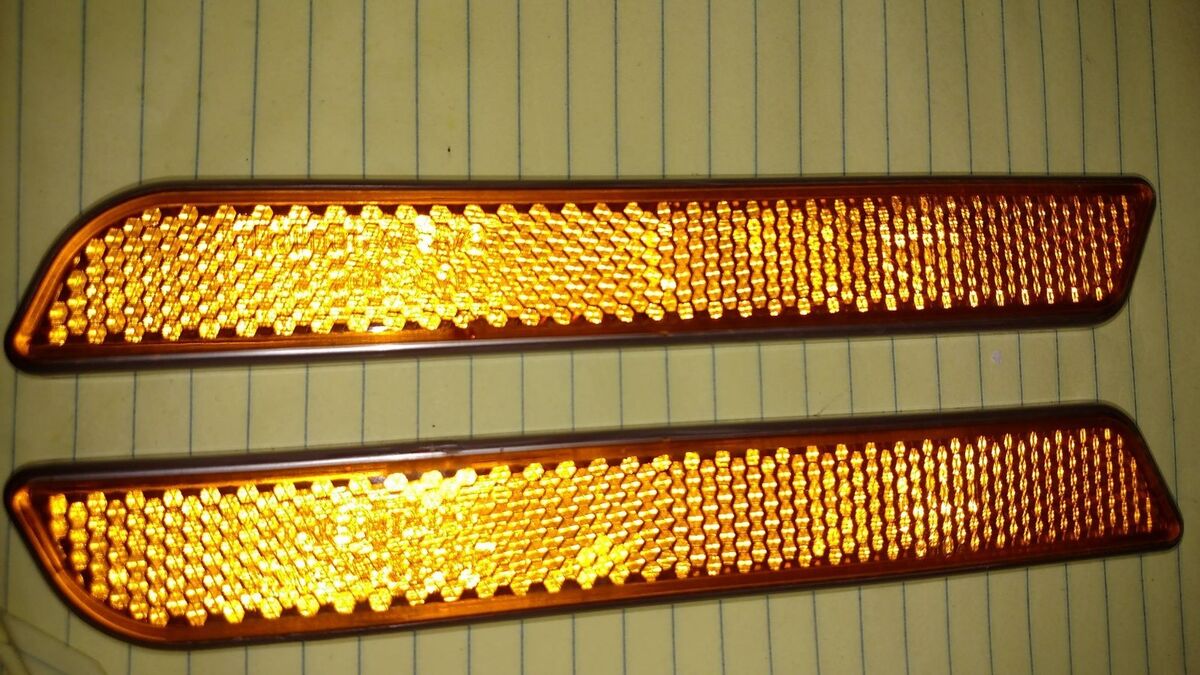 Harley Lower leg Fork Leg Reflectors 59481-00 59482-00 fit Harley Lower leg Fork Leg Reflectors 59481-00 59482-00 fit