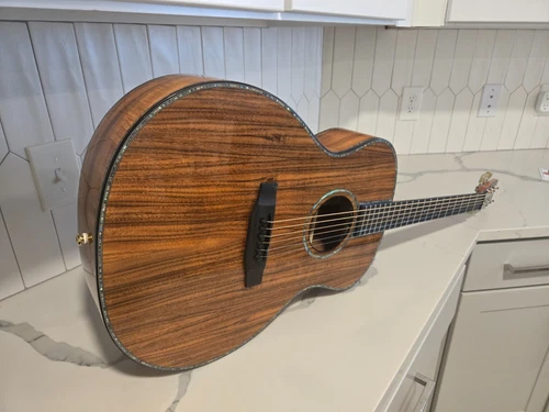 2025 KOA - OM42 All Solid Koa Acoustic Guitar, Gibson Vintage Tuners, Hard Case