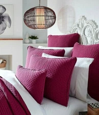 New Studio D Haley Matelassé Coverlet Plum Variety Sizes