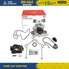 Timing Chain Kit Oil Pump High Pressure GMB Water Pump 09-10 Dodge Chrysler 5.7L