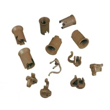 Novelty Lights 50 Pack C7 Replacement Sockets, Brown, SPT-1