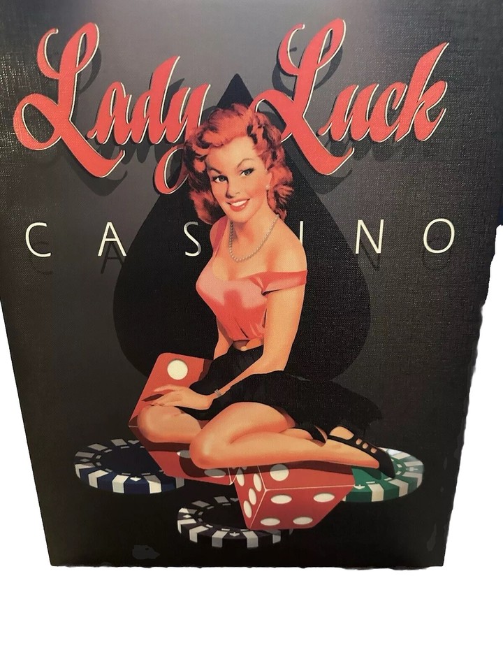 Three Boxed Canvas Casino Card Game Themed Canvas Prints eBay