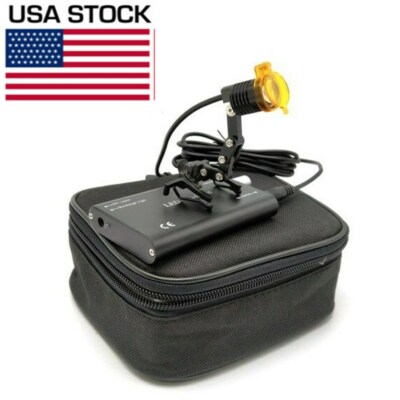 Dental Medical 3W LED Metal Clip-on Head Light with Filter for Glasses US STOCK